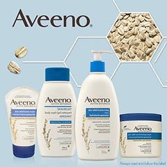 Aveeno Skin Relief Moisturizing Body Lotion With Natural Shea Butter & Triple Oat Complex, Unscented Moisturizer for Extra Dry, Itchy or Sensitive Skin, Fragrance Free, 532mL (Packaging May Vary)