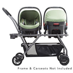 JOOVY Twin Roo+ Car Seat Adapter, Britax/BOB