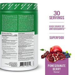 BioSteel Sport Greens Powder, High Performance Superfood, Non-GMO Formula, Pomegranate Berry, 30 Servings