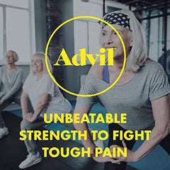 Advil Extra Strength Ibuprofen Pain Relief Caplets, Fast Acting Pain Relief for Migraine, Arthritis, Back, Neck, Joint, and Muscle Relief, 400mg (32 Count)