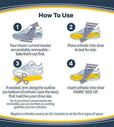 Dr. Scholl's Orthotics for Heavy Duty Support Mens - Zecoya