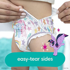 Pampers Easy Ups Training Underwear Girls 4T-5T 18 Count