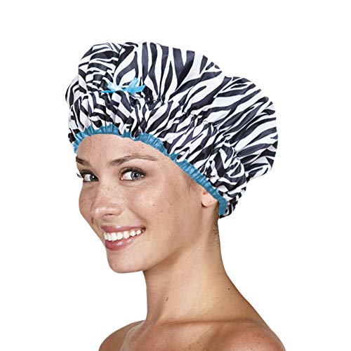 Betty Dain Stylish Design Mold Resistant Shower Cap, The Fashionista Colle Countion, Sassy Stripes