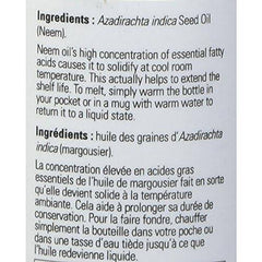 NOW Neem Oil, 30ml