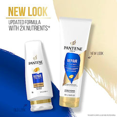 Pantene Shampoo and Conditioner Set, Repair & Protect for Damaged Hair, Safe for Color-Treated Hair (663 mL Total)