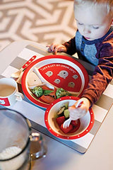 Red Rover 20019 Polar Bear Children's Dinner Set 5-Piece Multicolor