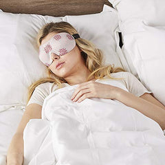 Bucky 40 Blinks No Pressure Printed Eye Mask for Travel & Sleep, Ruby Pop, One Size