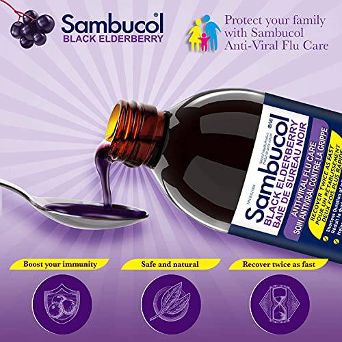 Black Elderberry Anti-Viral Flu Care Syrup - Zecoya