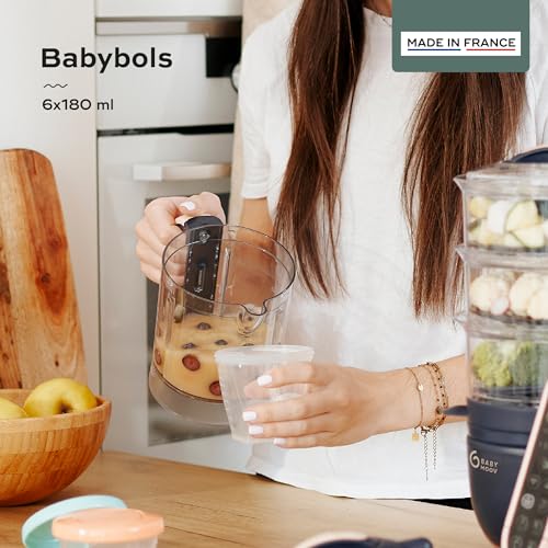 Babymoov Leak Proof Storage Bowls | BPA Free Containers With Lids, Ideal to Store Baby Food or Snacks for Toddlers (PICK YOUR SET SIZE)