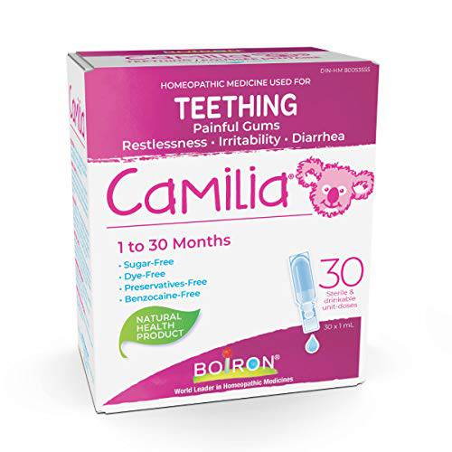 Camilia Relieves Teething Symptoms