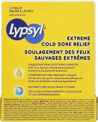 LypSyl Extreme Cold Sore Relief Lip Balm, 8gm