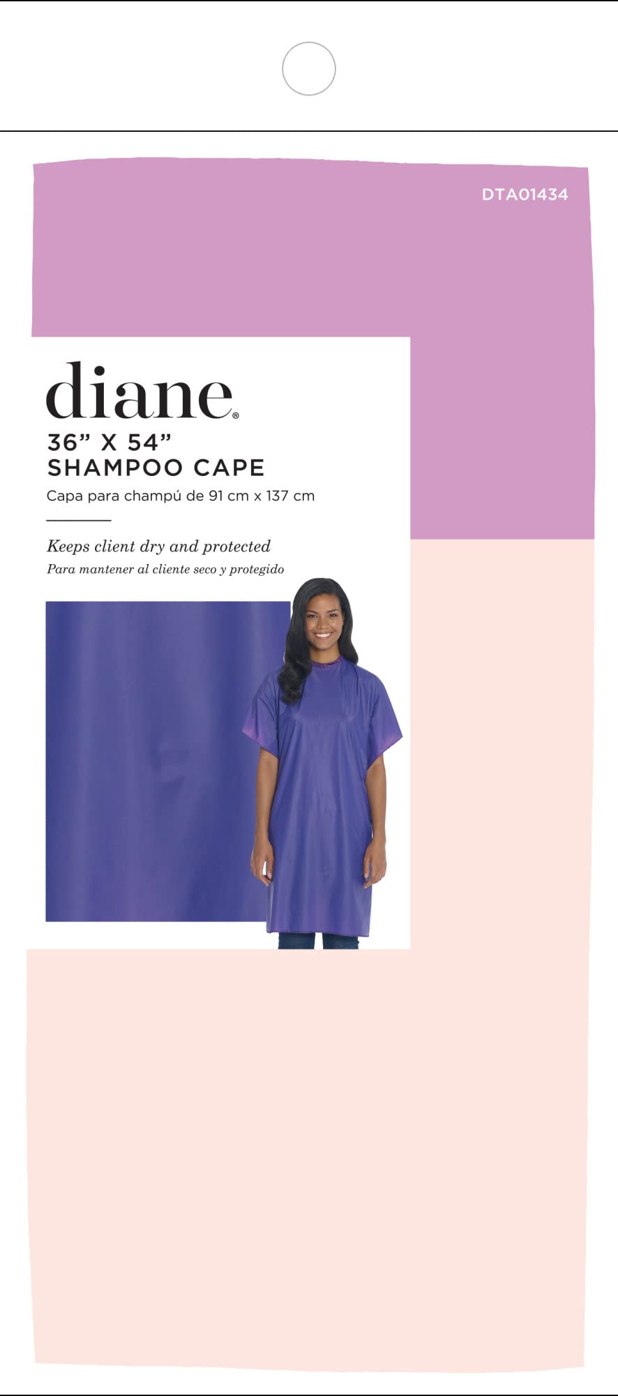 Diane Purple Shampoo Cape