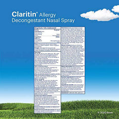 Claritin Allergy Decongestant Nasal Spray, Fast Acting Relief, 25ml