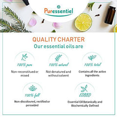 PURESSENTIEL - ROSEMARY CAMPHOR BIO ESSENTIAL OIL - 100% pure and natural - 10ml