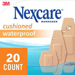 Nexcare Waterproof Cushioned Bandages