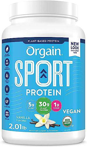 Orgain Nutrition Organic Sport Protein Powder - Vanilla 2.01 LB