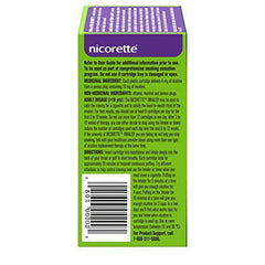 Nicorette Nicotine Inhaler, 4mg Delivered, 42 Cartridges, Quit Smoking Aid and Smoking Cessation Aid