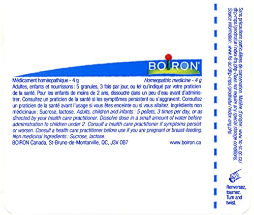 Tuberculinum 30ch, Boiron Homeopthic Medicine