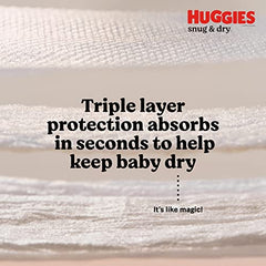 Diapers Size 6 - Huggies Snug & Dry Disposable Baby Diapers, 19ct, Jumbo Pack