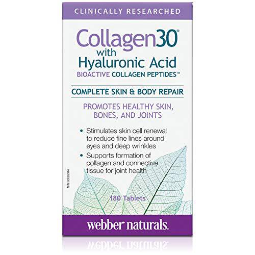 Webber Naturals® Collagen30® with Hyaluronic Acid Bioactive Collagen Peptides™ - Zecoya