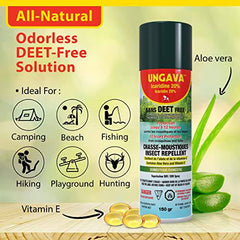 Ungava Icaridin 20% Insect Repellent – DEET Free 12-Hour Mosquito and Bug Stick (150 g (pack of 1))