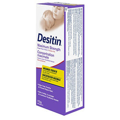 Desitin Diaper Rash Cream for Baby, Zinc Oxide Cream, Maximum Strength, 113g