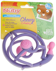 Nuby Chewy Chums Soothing Teether Snail