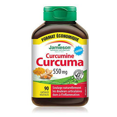 Turmeric Curcumin 550 mg Value Size - Zecoya