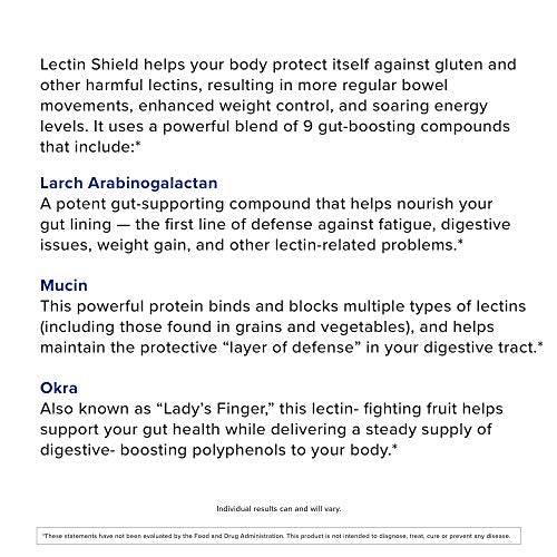 Gundry MD® Lectin Shield™ Intestinal Health Support and Digestive Strength Supplement, 120 Count