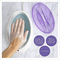 True Glow™ by Conair Thermal Paraffin Bath/Spa Moisturizing System, Includes 1lb. Paraffin Wax, Purple