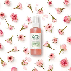 Mario Badescu Facial Spray with Aloe, Herbs and Rosewater for All Skin Types Face Mist that Hydrates, Rejuvenates & Clarifies 118 ml (Pack of 1)