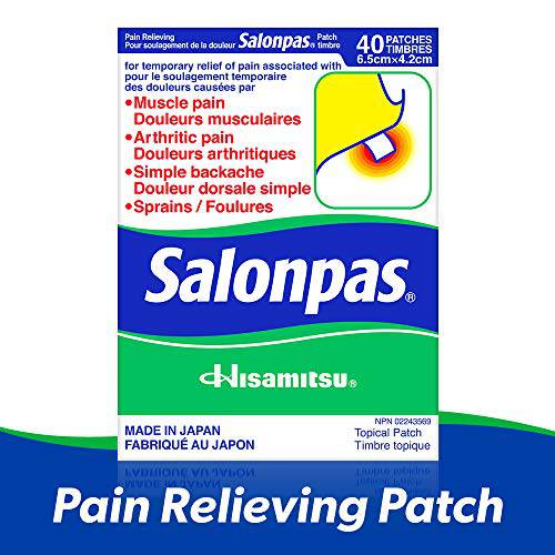 Salonpas Pain Relieving Patch – 40 Patches