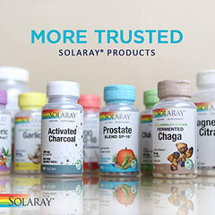 Solaray Organically Grown Fermented Mushroom Complete 600 mg | Healthy Immune Function Support | 60 VegCaps