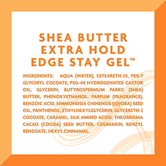 Cantu Extra Hold Edge Stay Gel, 2.25 oz.