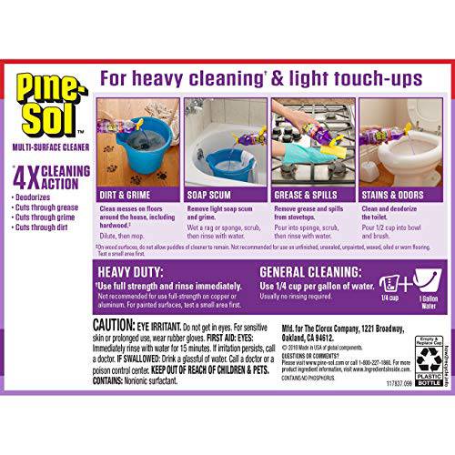 Pine-Sol Multi-Surface Cleaner, Lavender Scent, 1.41 L - Zecoya