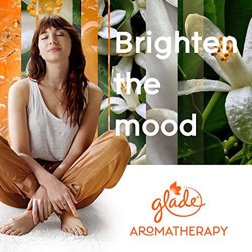 Glade Essential Oil Diffuser Refill, Use with Cool Mist Aromatherapy Diffuser, Air Freshener for Home, Uplift Your Day Scent with Notes of Orange & Neroli, 1 Count