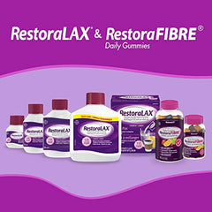 RestoraLAX Powder Stool Softener Laxative - Laxatives For Constipation, Effective Constipation Relief For Adults, No Taste, No Grit, No Gas, No Bloat, No Cramps, No Sudden Urge, 14 Doses, 238 Grams