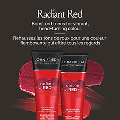 John Frieda Radiant Red Red Boosting Conditioner for Replenished Natural Red Tones (250 mL)