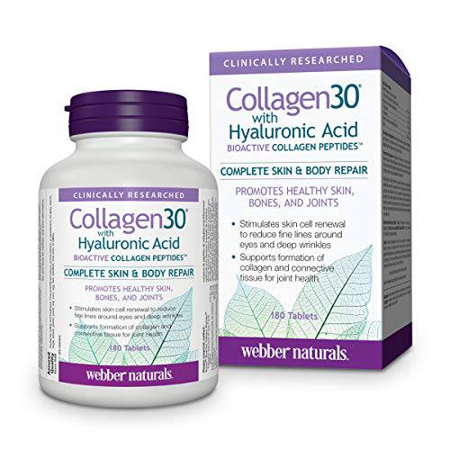 Webber Naturals® Collagen30® with Hyaluronic Acid Bioactive Collagen Peptides™ - Zecoya