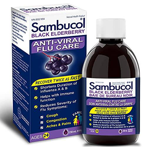 Black Elderberry Anti-Viral Flu Care Syrup - Zecoya