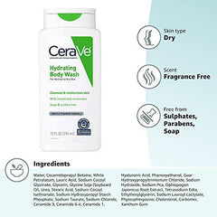 CeraVe Hydrating Body Wash 10 oz