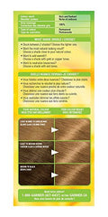 Garnier Nutrisse Cream, Permanent Hair Colour, 73 Dark Golden Blonde, 100% Grey Coverage, Nourished Hair Enriched With Avocado Oil, 1 Application