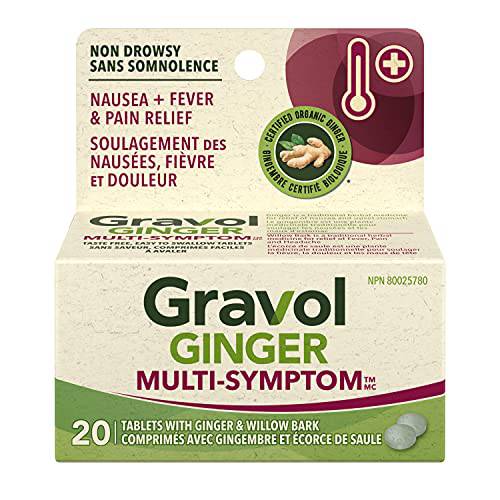 Ginger Multi-Symptom Cold and Fever Tablets with Willowbark