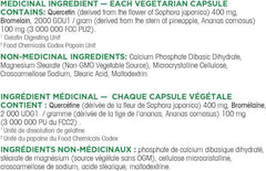 Organika Quercetin with Bromelain- High Availability, Immune System Support, Allergy and Inflammation Support- 60tabs