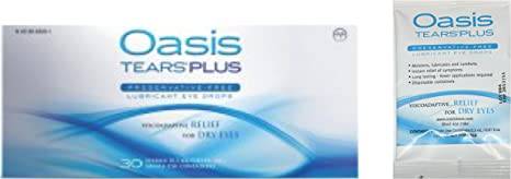 35 Vials Oasis TEARS PLUS Preservative-Free Lubricant Eye Drops - Zecoya