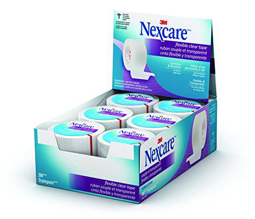 Nexcare™ Clear First Aid Tape, 1 in x 10 yds, Wrapped