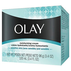 Olay Moisturizing Sensitive Skin Cream with Vitamin B3, Niacinamide, 100 mL