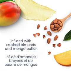 Dove Exfoliating Body Polish Renews Skin Crushed Almonds and Mango Butter sulfate free body exfoliator 298 g