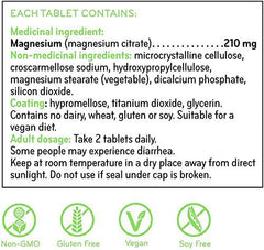 SISU Mag Citrate 210 mg 90 T