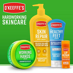 O'Keeffe's Night Treatment Combo Pack, Includes Working Hands Night Treatment 7oz and Healthy Feet Night Treatment 7oz, Two 7oz/198g Tubes, (Pack of 2), 107631